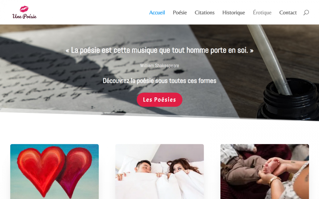 Une poésie